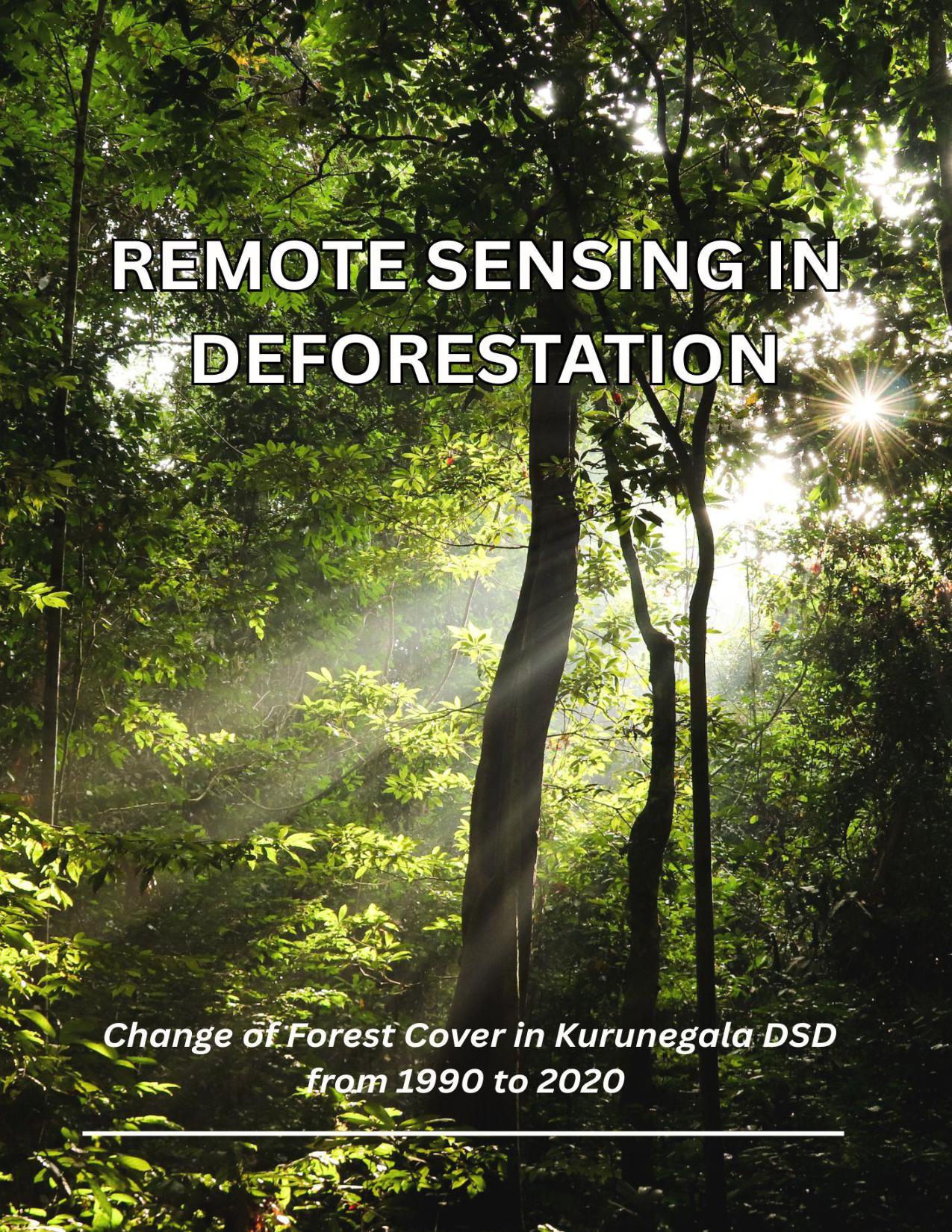 Remote Sensing in Deforestation